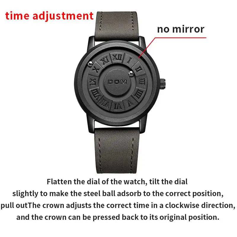 Reloj Dom Negro #3218 Gregor-accesorios