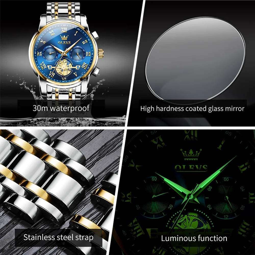 Reloj Mujer Olevs Marine