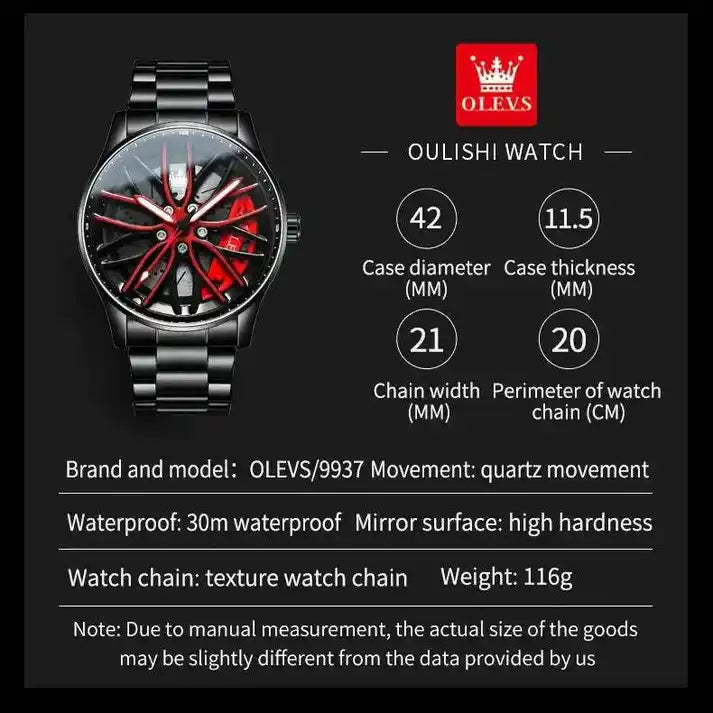 Reloj Olevs Rally Giratorio