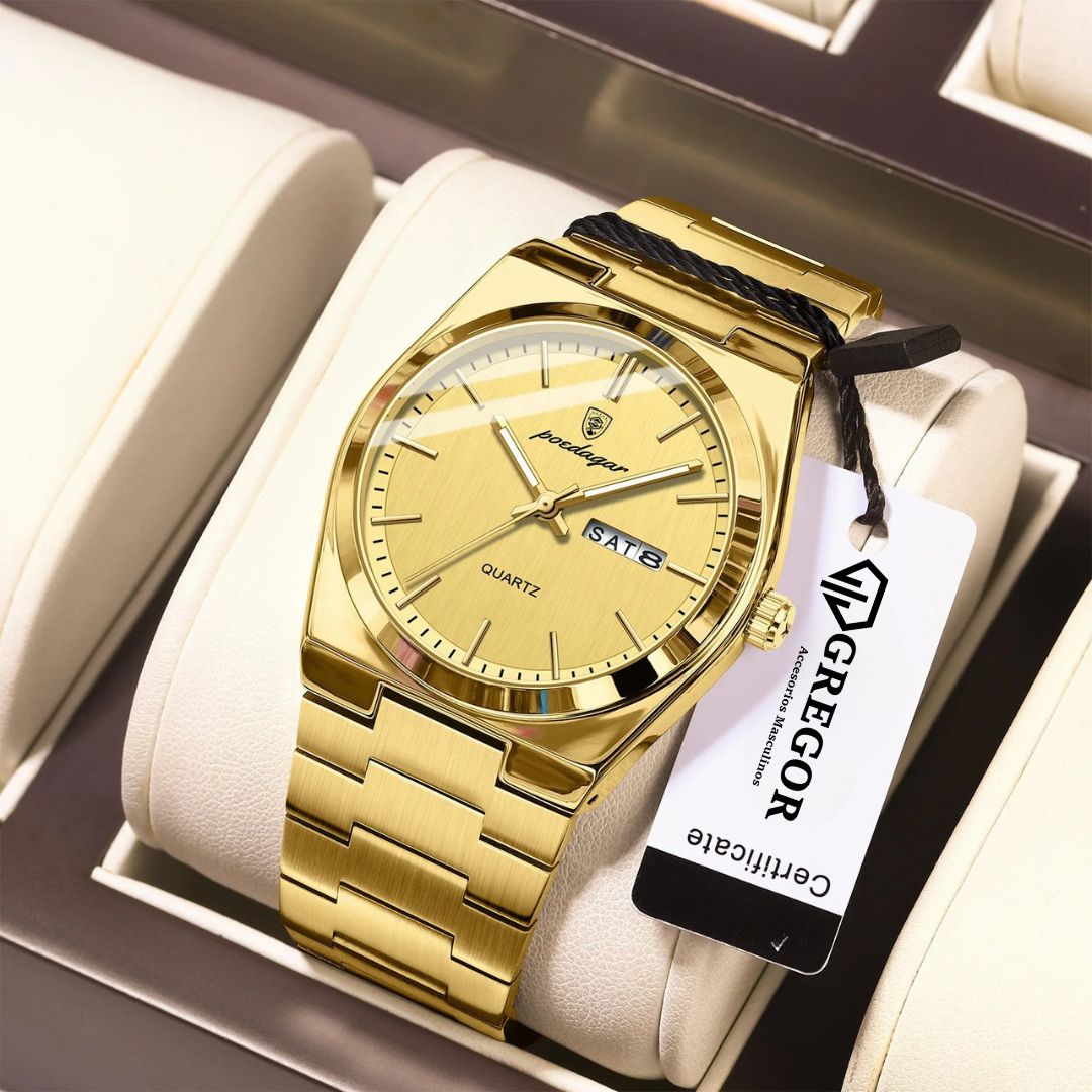 Reloj Poedagar Exclusive Gold - Gregor Relojes y Accesorio Ecuador