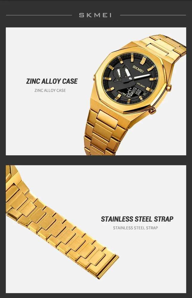 Reloj Skmei Dorado - Gregor Relojes y Accesorio Ecuador