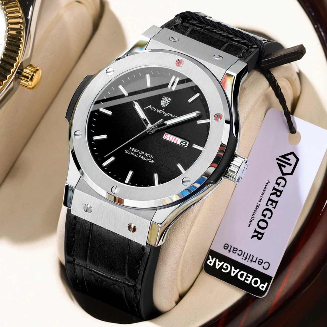 Reloj Poedagar Atlanta Black