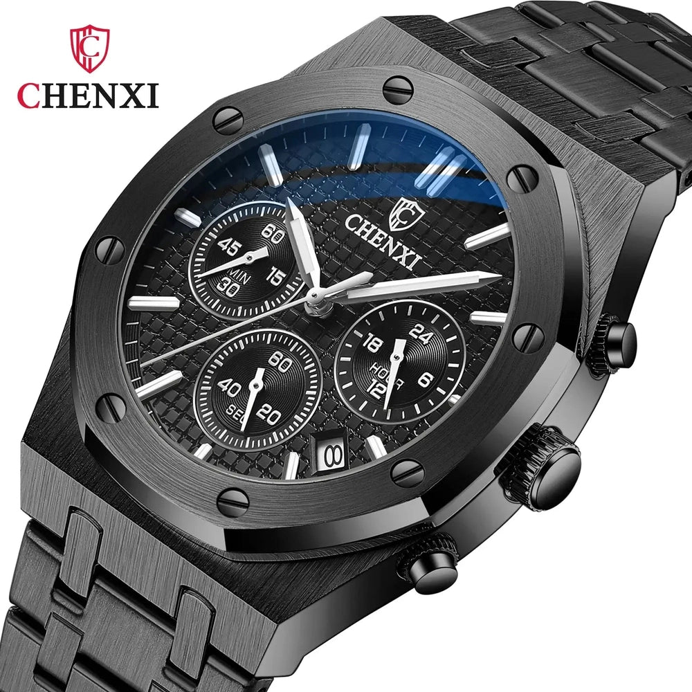 Reloj Chenxi Negro #2104 Gregor-accesorios