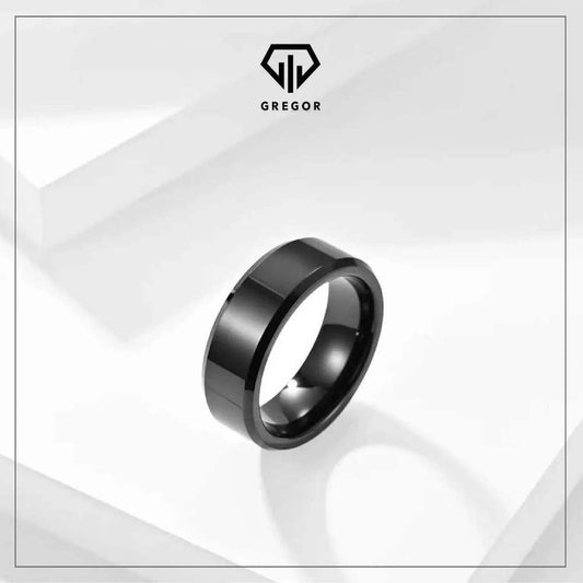 Anillo Negro 806 - Gregor Relojes y Accesorio Ecuador
