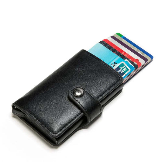 Billetera Tarjetero Negro 403 - Gregor Relojes y Accesorio Ecuador