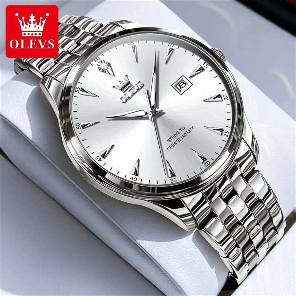 Reloj Pareja Olevs Plata