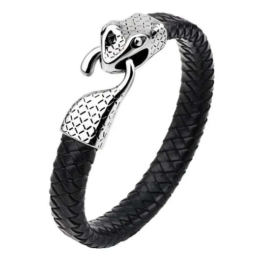 Pulsera cuero serpiente 3135 - Gregor Relojes y Accesorio Ecuador