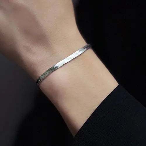 Pulsera metálica piel de serpiente 1231 - Gregor Relojes y Accesorio Ecuador