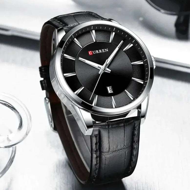 Reloj Curren + Cadena Negra 979 - Gregor Relojes y Accesorio Ecuador