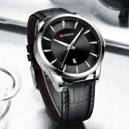 Reloj Curren + Cadena Negra 979 - Gregor Relojes y Accesorio Ecuador