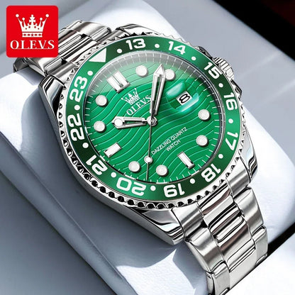 Reloj Olevs SubGreen - Gregor Relojes y Accesorio Ecuador