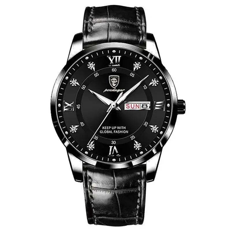 Reloj Poedagar Negro 2103 - Gregor Relojes y Accesorio Ecuador